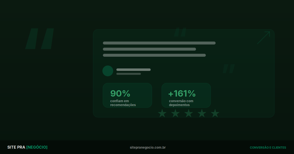 Depoimentos no Site: Como Gerar Confiança e Clientes