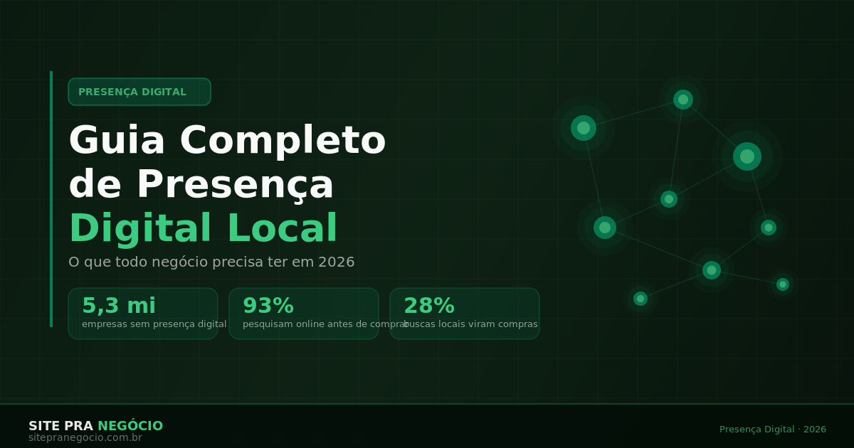 Presença Digital para Negócio Local: O Guia de 2026